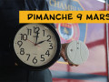 Changement d’heure dans la nuit de samedi à dimanche