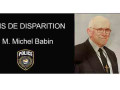 Disparition de monsieur Michel Babin