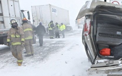 Un carambolage impliquant 17 véhicules paralyse l’autoroute 10