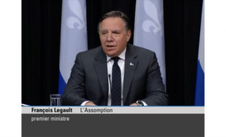 François Legault, premier ministre du Québec 