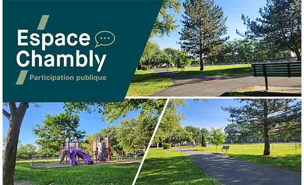 Rencontre citoyenne pour le réaménagement du parc Sainte-Marie à Chambly