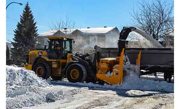 Opération déneigement cette nuit à Chambly (Photo: archives, Mathieu Tye)