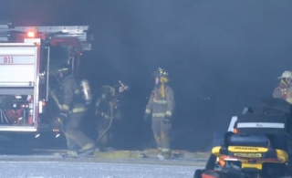 Une maison de Richelieu lourdement endommagée par un incendie