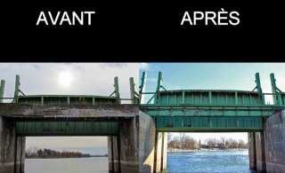 Parcs Canada compl&egrave;te une premi&egrave;re phase de travaux au barrage Fryer