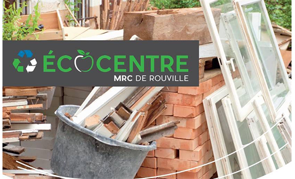 MRC de Rouville : l’écocentre de Marieville passera à l’horaire d’hiver