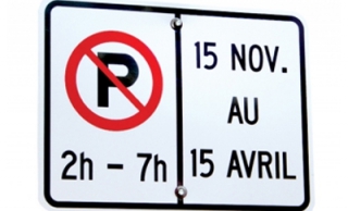 Stationnement de nuit interdit à partir du 15 novembre