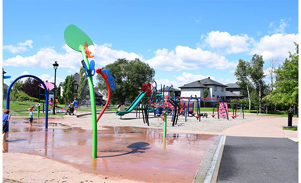 Ouverture des jeux d&#039;eau dans les parcs de la région (Photo: courtoisie, Ville de Chambly)