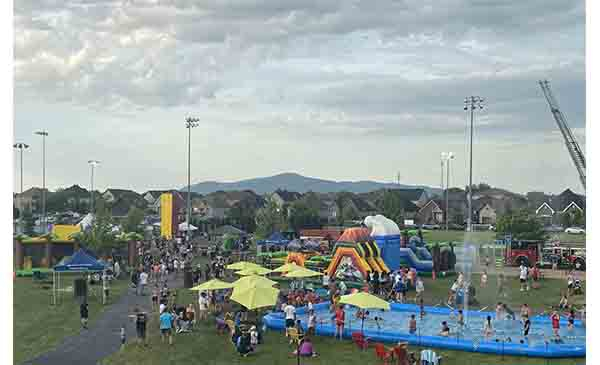 Une Fête nationale rassembleuse à Marieville, malgré la chaleur accablante
