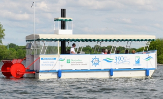 Découvrez les beautés du bassin de Chambly à bord du bateau Le Chambly I