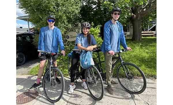 Nouvelle escouade à vélo à Chambly (Photo: courtoisie, Ville de Chambly)