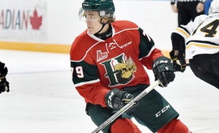 Raphael Lavoie au camp de sélection de Hockey Canada des moins de 18 ans