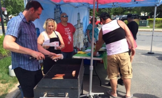 Plus de 200 personnes au BBQ du député Roberge