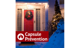 Sept conseils de prévention du Service incendie de Chambly pour les lumières de Noël