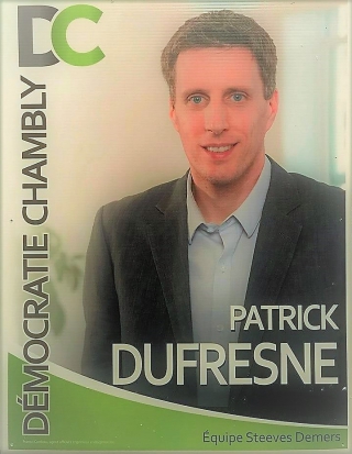 Patrick Dufresne dénonce le vol de ses pancartes