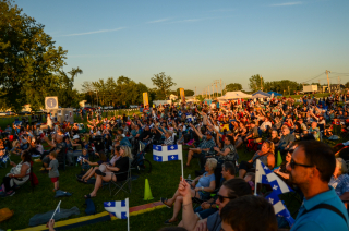 Les festivités de la Fête nationale à Chambly (Photo: Mathieu Tye)