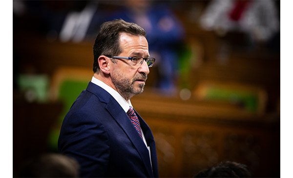 Le député de Beloeil-Chambly et chef du Bloc Québécois, Yves-François Blanchet (Photo: courtoisie)