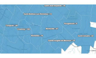 COVID-19 : bilan par municipalité en date du 5 juin