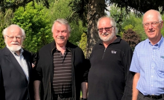 MM Paul-Henri Hudon, André Dion, Robert Laplante et Pierre Turcotte