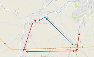 Fermeture complète du chemin Salaberry à Carignan